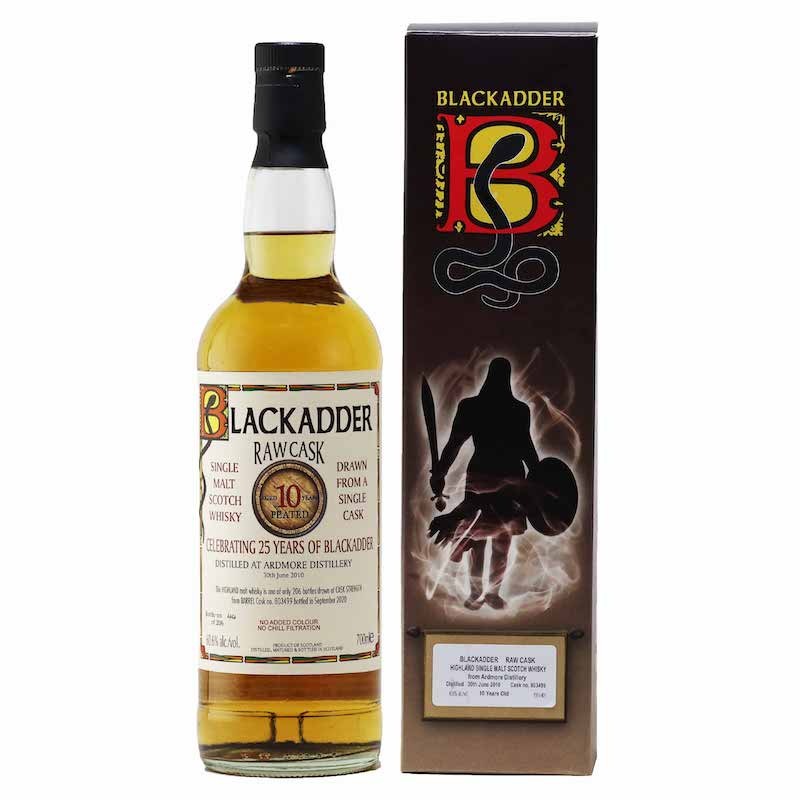 【箱に傷あり】BLACKADDER RAW CASK ARDMORE 2010 10YO CELEBRATING 25 YEARS OF BLACKADDER Cask no: 803499 60.6%