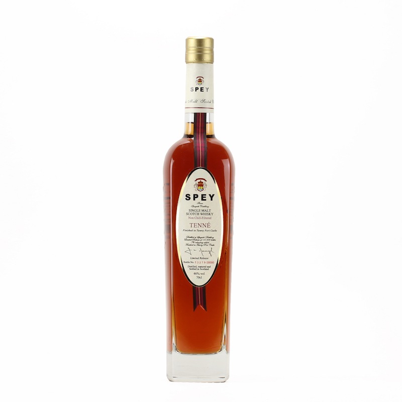 SPEY TENNE SINGLE MALT SCOTCH WHISKY 46%