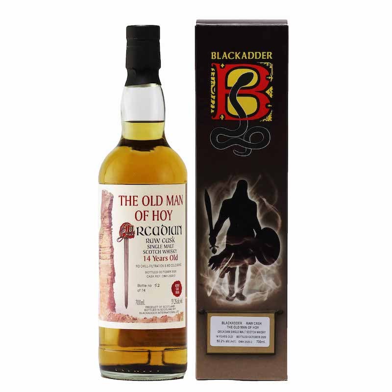 【箱に傷あり】BLACKADDER  RAW CASK THE OLD MAN OF HOY ORCADIAN 14YO OCTAVE CASK FINISH CASK REF: OMH 2020-3 59.2%