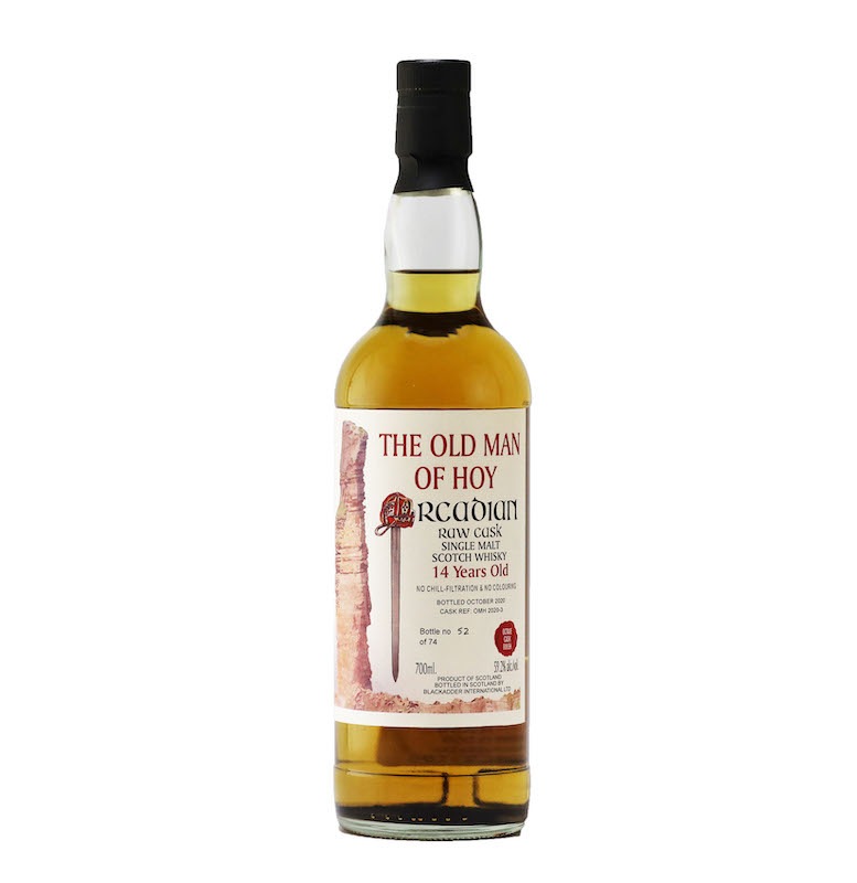 【箱に傷あり】BLACKADDER  RAW CASK THE OLD MAN OF HOY ORCADIAN 14YO OCTAVE CASK FINISH CASK REF: OMH 2020-3 59.2%