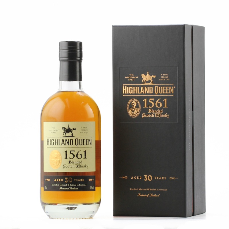 HIGHLAND QUEEN 1561 30YO BLENDED SCOTCH WHISKY 40％