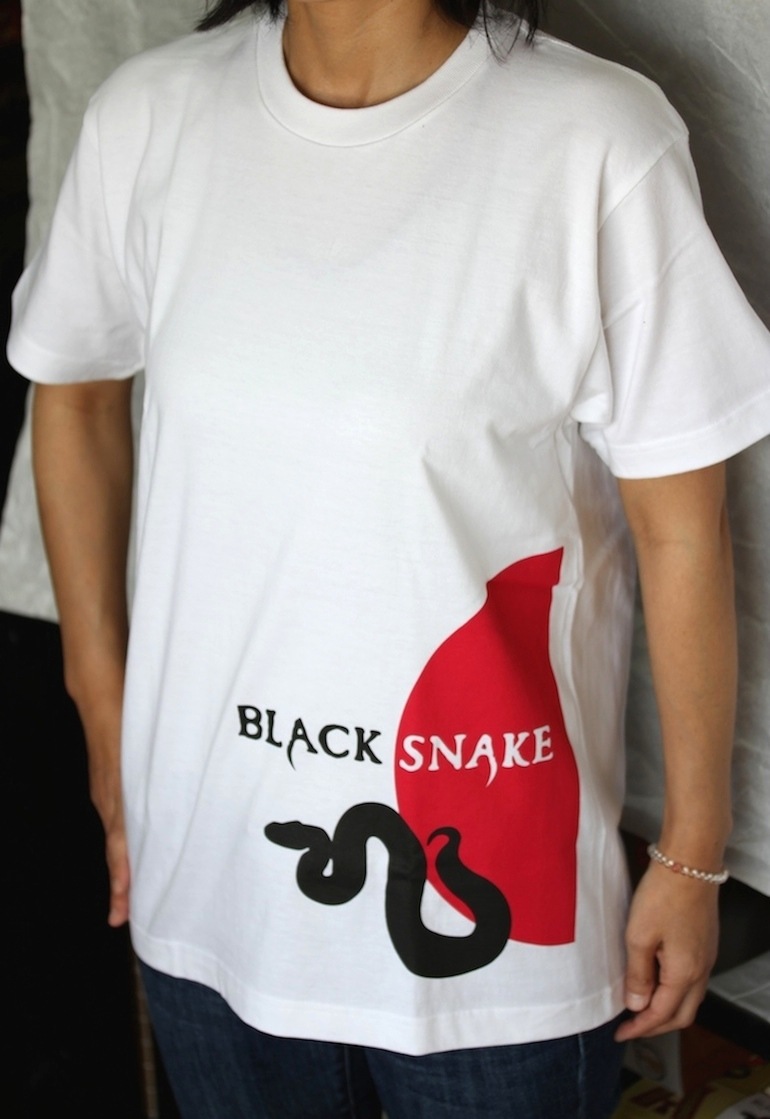 BLACKADDER BLACKSNAKE T-SHIRT WHITE M