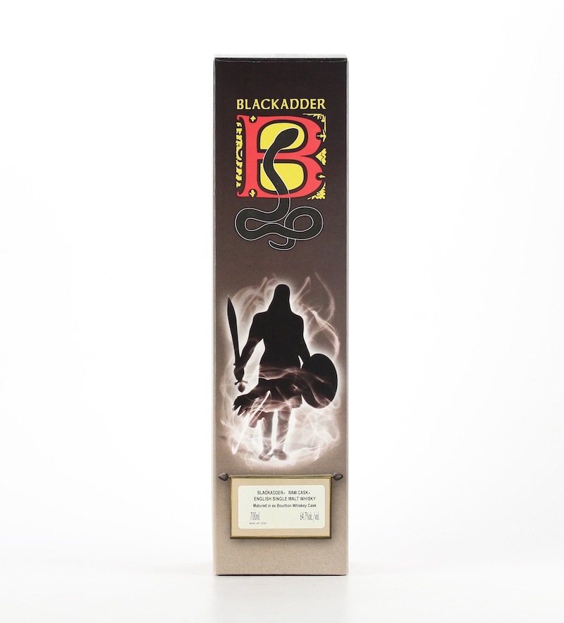 BLACKADDER RAW CASK ENGLISH SINGLE MALT WHISKY BOURBON CASK Cask ref:B2/001 64.7%