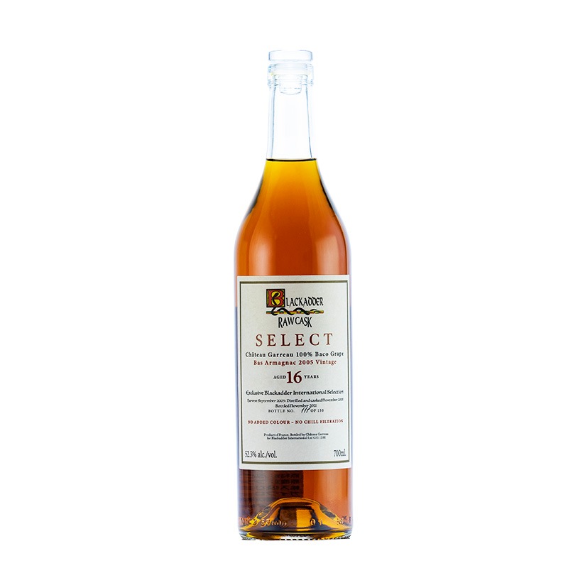 BLACKADDER RAW CASK SELECT Château Garreau Bas ARMAGNAC 2005 16YO 52.3%