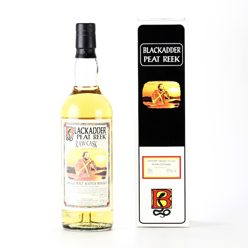 BLACKADDER RAW CASK PEAT REEK Cask ref:PR2017-5 59.9%