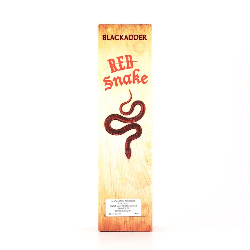 BLACKADDER RED SNAKE RAW CASK Cask Ref: Redneck 29 58.7%