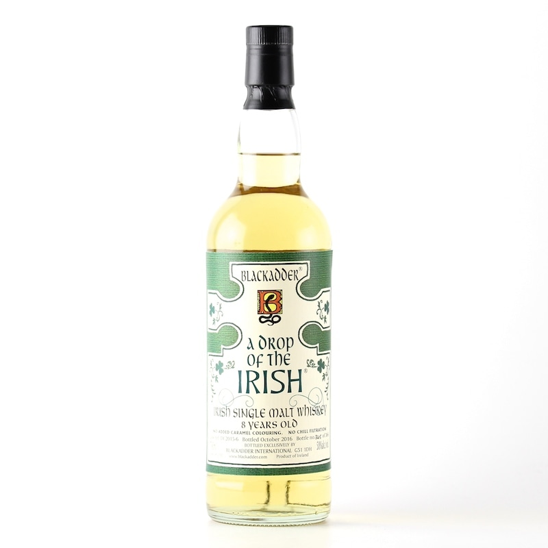 【ラベルキズ】BLACKADDER A DROP OF THE IRISH 8yo Cask ref:DI2015-6 58%