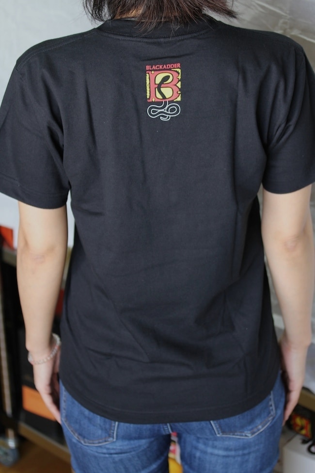 BLACKADDER T-SHIRT BLACK S