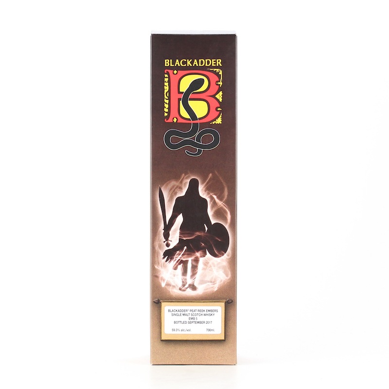 BLACKADDER PEAT REEK EMBERS CARONI RUM CASK FINISH Cask Ref:EMB 5 59.3%