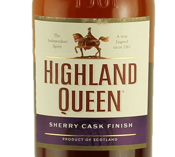 HIGHLAND QUEEN SHERRY CASK FINISH BLENDED SCOTCH WHISKY 40% | ハイ