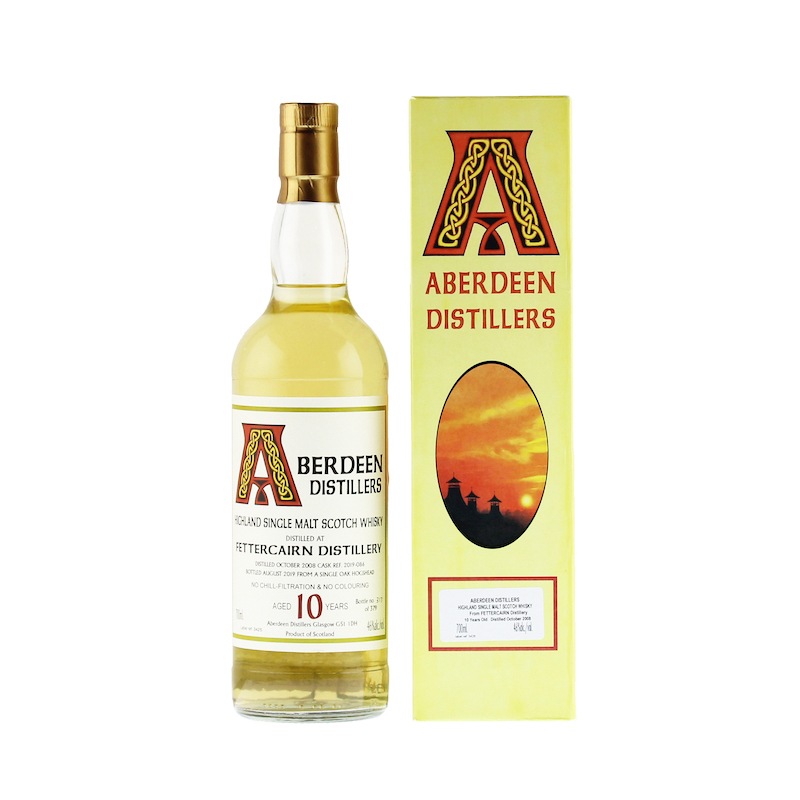 ABERDEEN DISTILLERS FETTERCAIRN 2008 10YO Cask Ref:2019-086 46%