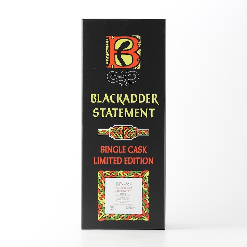 BLACKADDER STATEMENT NO.23 RAW CASK CAOL ILA 1984 32yo Cask ref:3153 60.1%