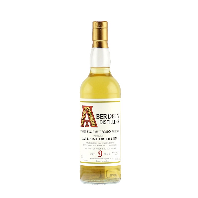 ABERDEEN DISTILLERS DAILUAINE 2009 9YO Cask Ref:2019-085 46%