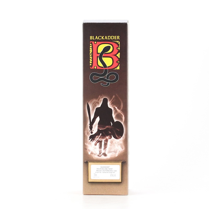 BLACKADDER UNPEATED ENGLISH SINGLE MALT WHISKY SAUTERNES CASK 9YO Cask ref:797 63%