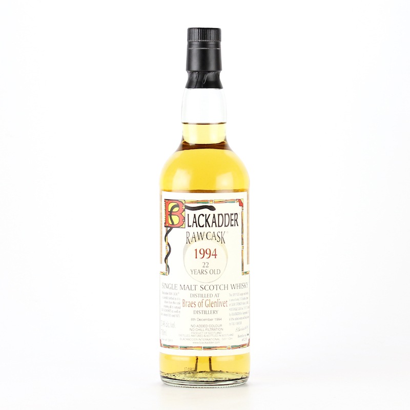 BLACKADDER RAW CASK BRAES OF GLENLIVET 1994 22yo Cask no: 159171 53.4%