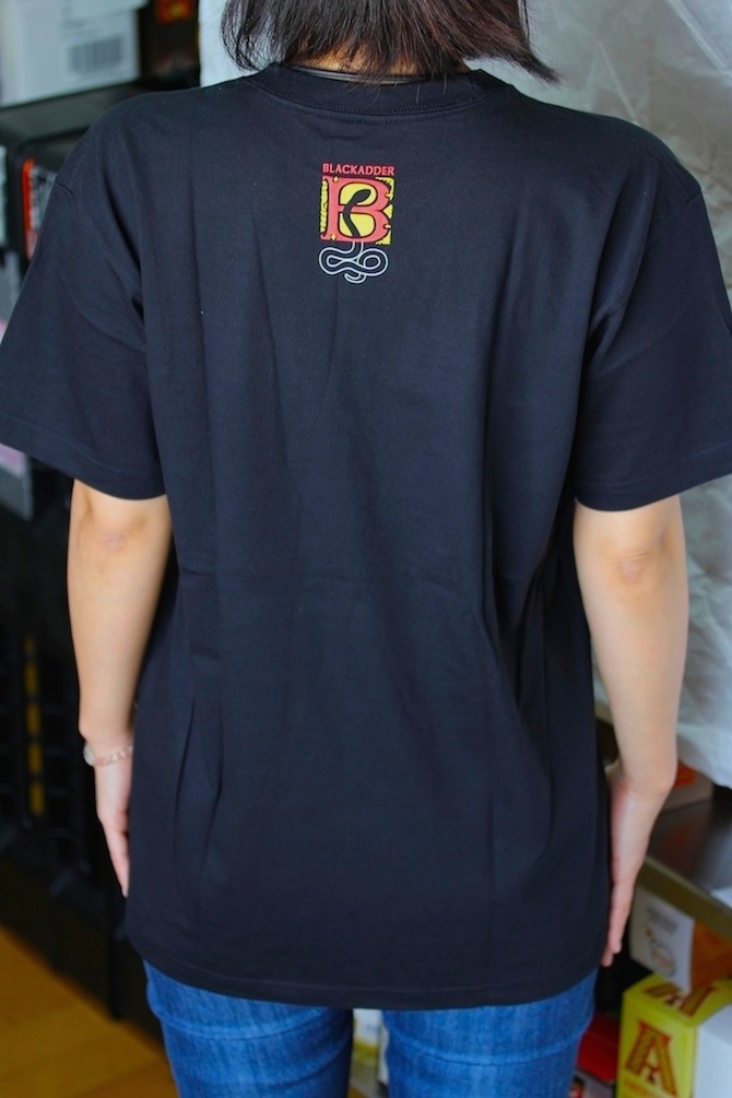 BLACKADDER T-SHIRT BLACK L