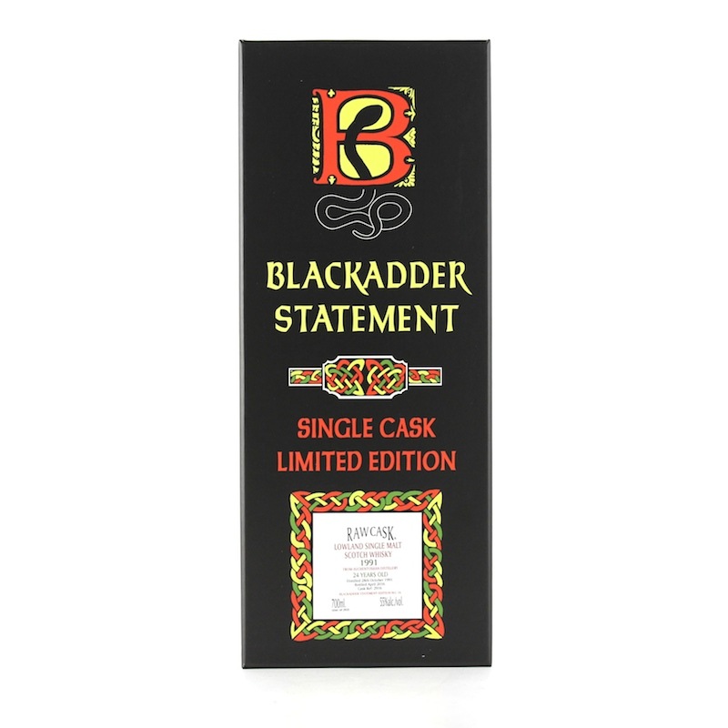 BLACKADDER STATEMENT NO.16 RAW CASK AUCHENTOSHAN 1991 24yo Cask ref:2916 55%