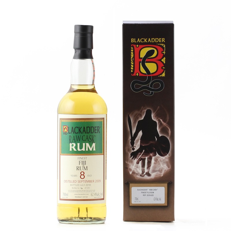 BLACKADDER RAW CASK FIJI RUM 2009 8YO Cask Ref: 2018-025 62.4%