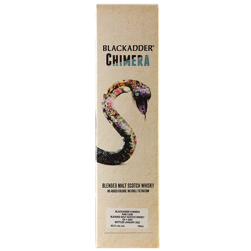BLACKADDER BLENDED MALT SCOTCH WHISKY RAW CASK CHIMERA Cask Ref: CH 1-2022 59.2%