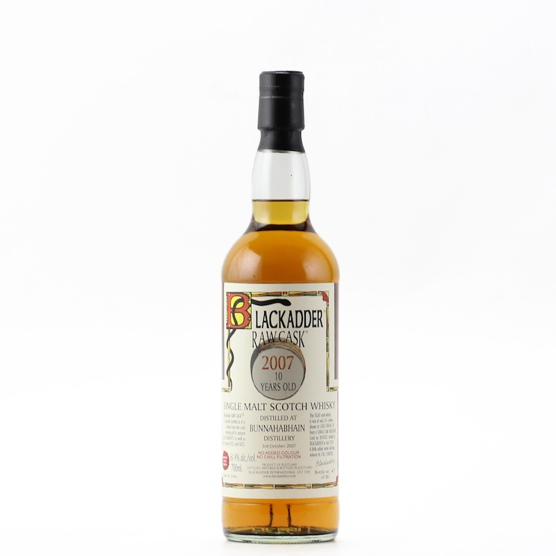 BLACKADDER RAW CASK BUNNAHABHAIN SHERRY CASK FINISH 2007 10YO Cask No: 800002 61.4%