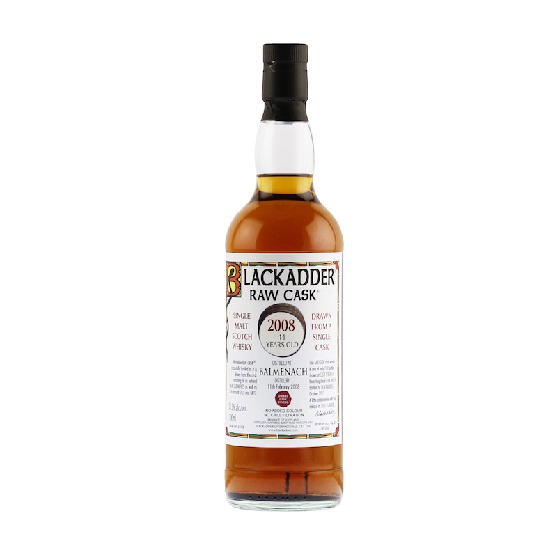 パルメナック　2008年 BLACKADDER RAW CASK BALMENACH 2008 11YO SHERRY CASK FINISH