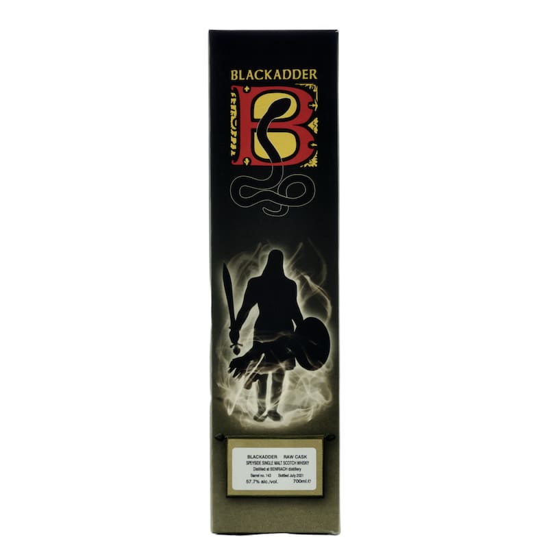 【箱キズ】BLACKADDER RAW CASK STAOISHA distilled at BUNNAHABHAIN DISTILLERY 2014 HEAVILY PEATED Cask Ref: ST 2021-1 61%