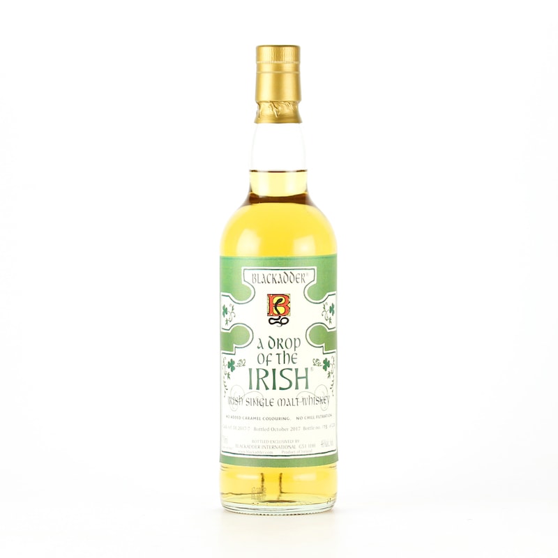 BLACKADDER A DROP OF THE IRISH Cask ref:DI2017-7 46%