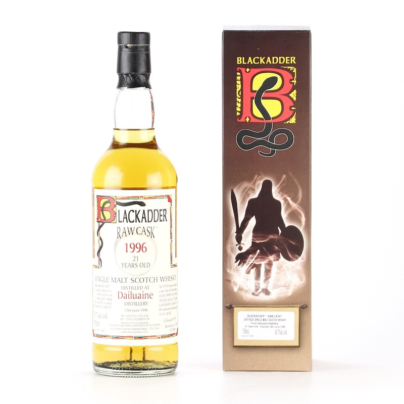 BLACKADDER RAW CASK DAILUAINE 1996 21YO Cask no: 7537 56.7%