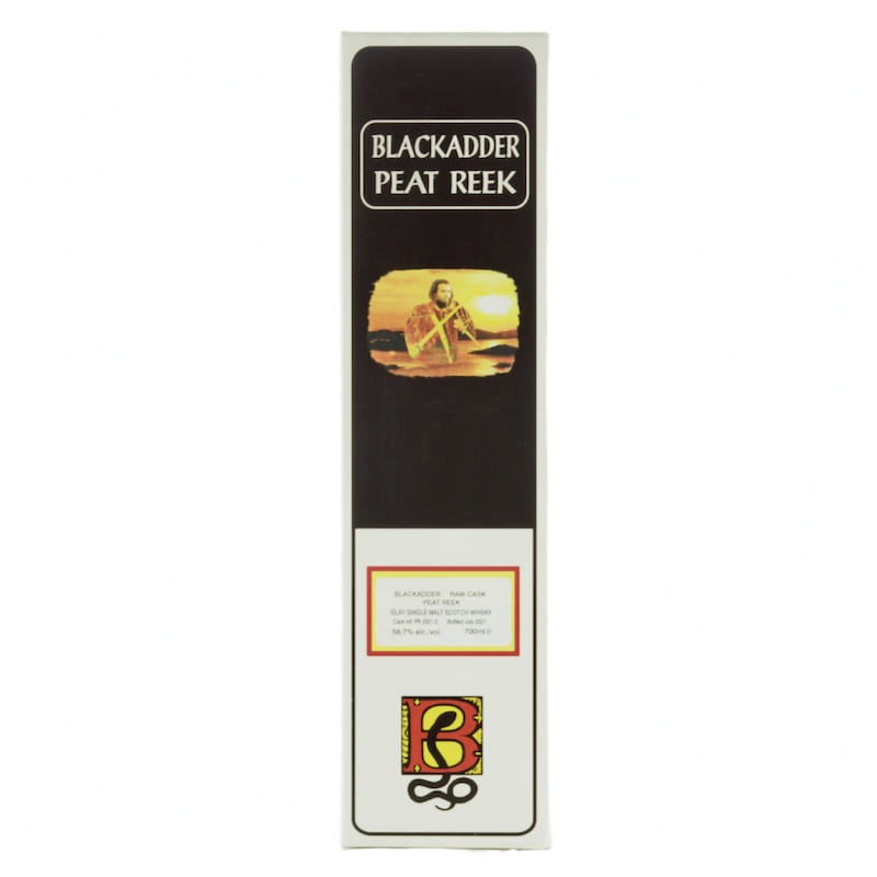 【箱キズ】BLACKADDER RAW CASK PEAT REEK 10YO RE-CHARRED CASK 20ppm Cask Ref: PR 2021-2 58.7%
