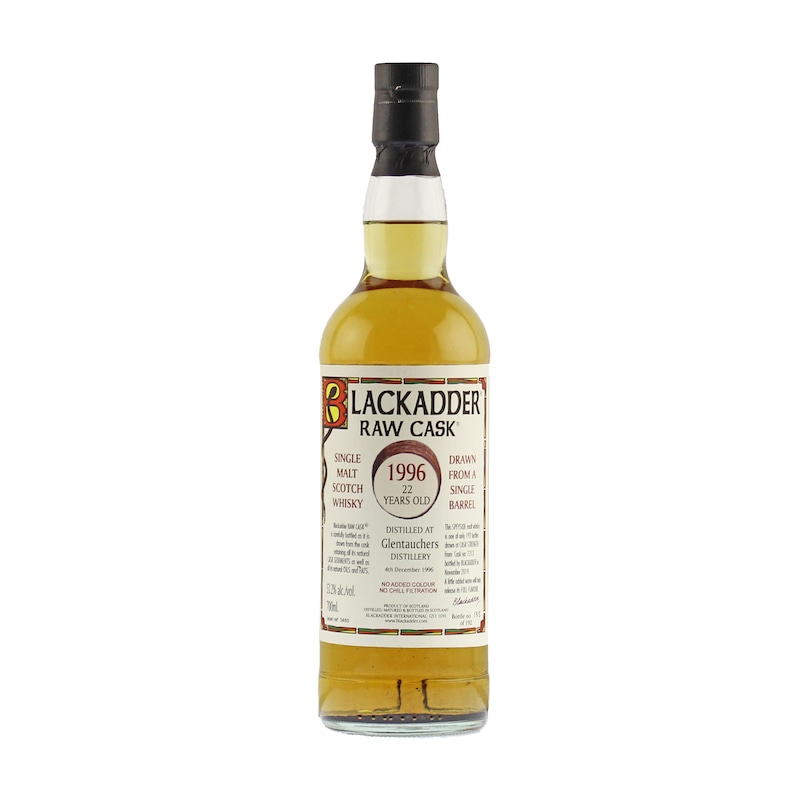 BLACKADDER RAW CASK GLENTAUCHERS 1996 22YO Cask no:7313 53.2%