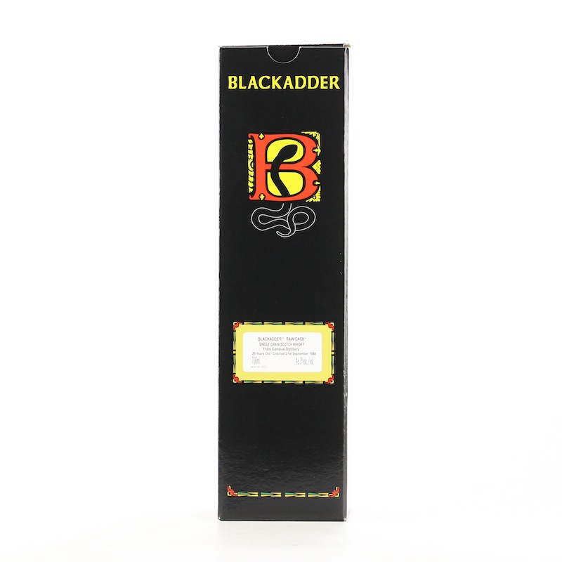 BLACKADDER RAW CASK CAMBUS SINGLE GRAIN SCOTCH WHISKY 1988 29YO Cask ref:59251 46.3%
