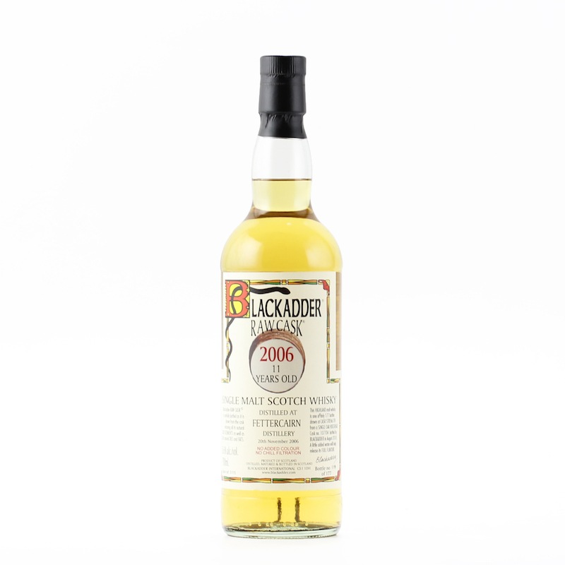 BLACKADDER RAW CASK FETTERCAIRN 2006 11YO Cask No.107704 51.6%