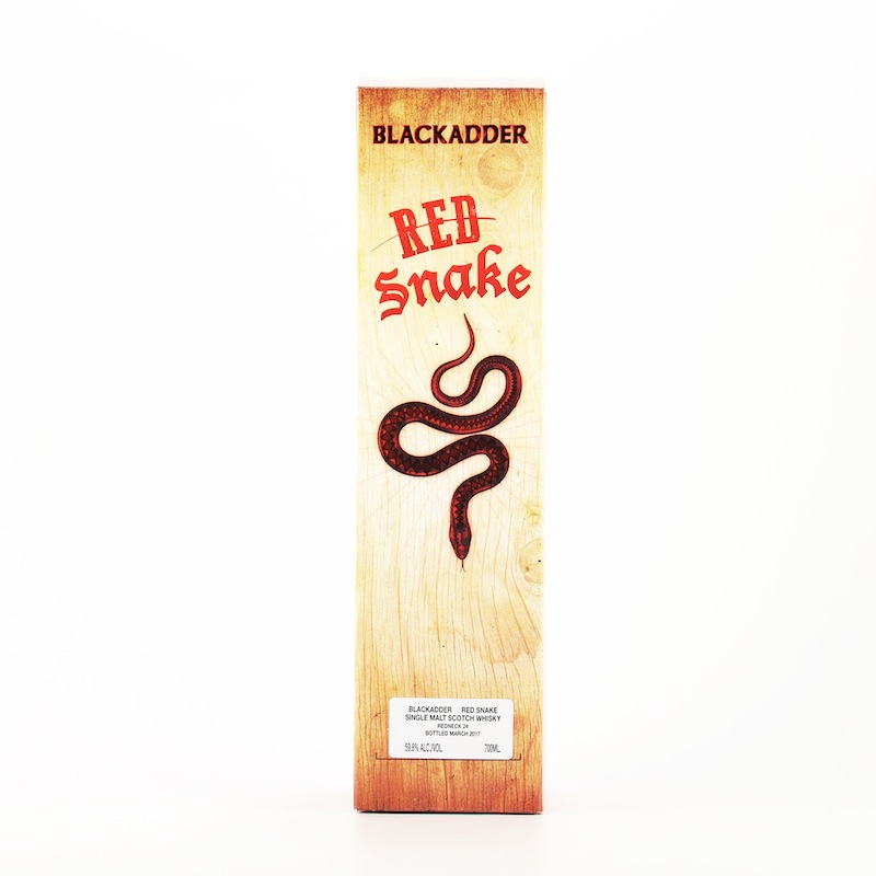 BLACKADDER RED SNAKE RAW CASK Cask ref:Redneck 24 CREAMY&SPICY 59.8%