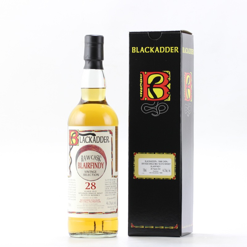 BLACKADDER RAW CASK BLAIRFINDY 1989 28YO Cask Ref: BF 2018-1 46.3%