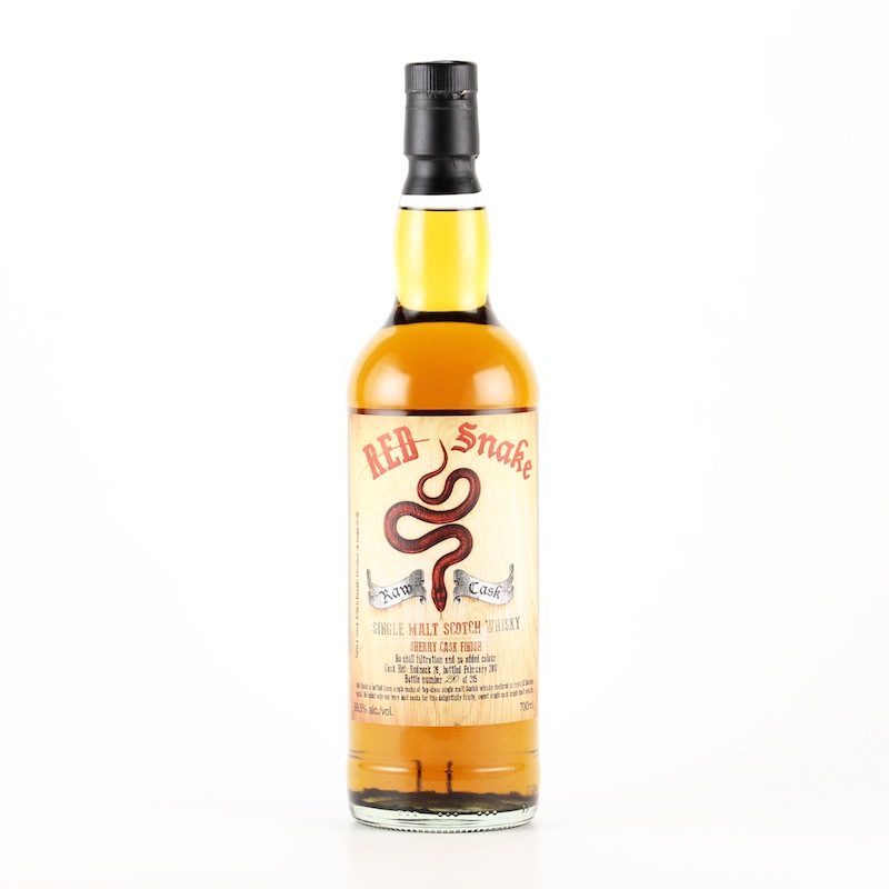 BLACKADDER RED SNAKE RAW CASK SHERRY CASK FINISH Cask ref:Redneck 26 59.5%