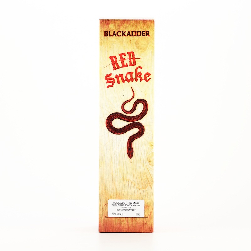 BLACKADDER RED SNAKE RAW CASK SHERRY CASK FINISH Cask ref:Redneck 26 59.5%