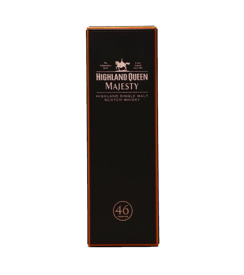 HIGHLAND QUEEN MAJESTY 46YO HIGHLAND SINGLE MALT SCOTCH WHISKY SHERRY CASK FINISH 46%