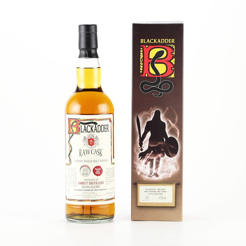 BLACKADDER RAW CASK AMRUT PEATED CASK FINISH Cask ref:BA27-2017 61.2%