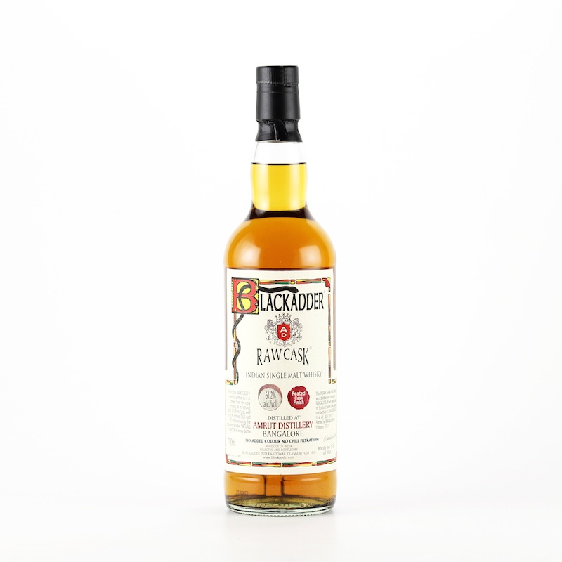 BLACKADDER RAW CASK AMRUT PEATED CASK FINISH Cask ref:BA27-2017 61.2%