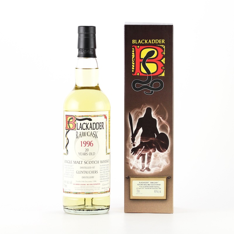 BLACKADDER RAW CASK GLENTAUCHERS 1996 20yo Cask ref:7297 48.4%