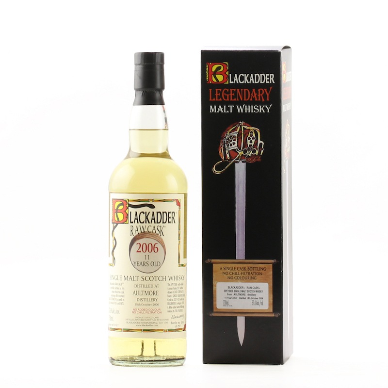 BLACKADDER RAW CASK AULTMORE 2006 11YO Cask No.307142 57.6
