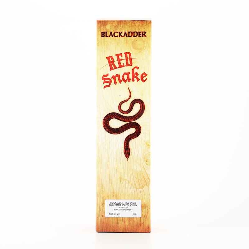 箱なし】BLACKADDER RED SNAKE RAW CASK Cask ref:Redneck 28 SPICY