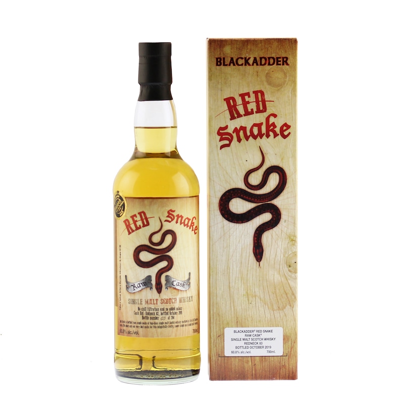BLACKADDER RED SNAKE RAW CASK Cask Ref: Redneck 83 60.8