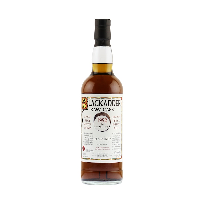 BLACKADDER RAW CASK BLAIRFINDY 1992 26YO SHERRY BUTT no.BF2019-5