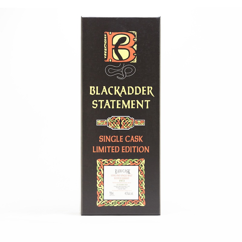 BLACKADDER STATEMENT No.18 RAW CASK LADYBURN 1973 43yo Cask Ref:5680 41.5%