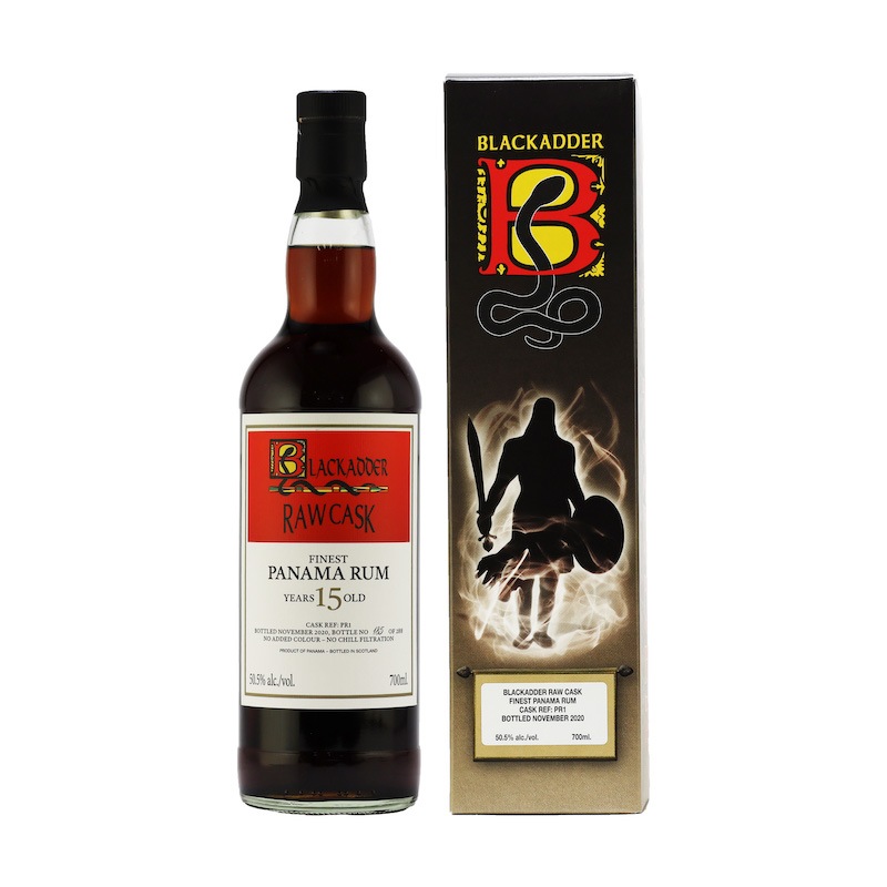 BLACKADDER RAW CASK PANAMA RUM 15YO CASK REF:PR1 50.5%