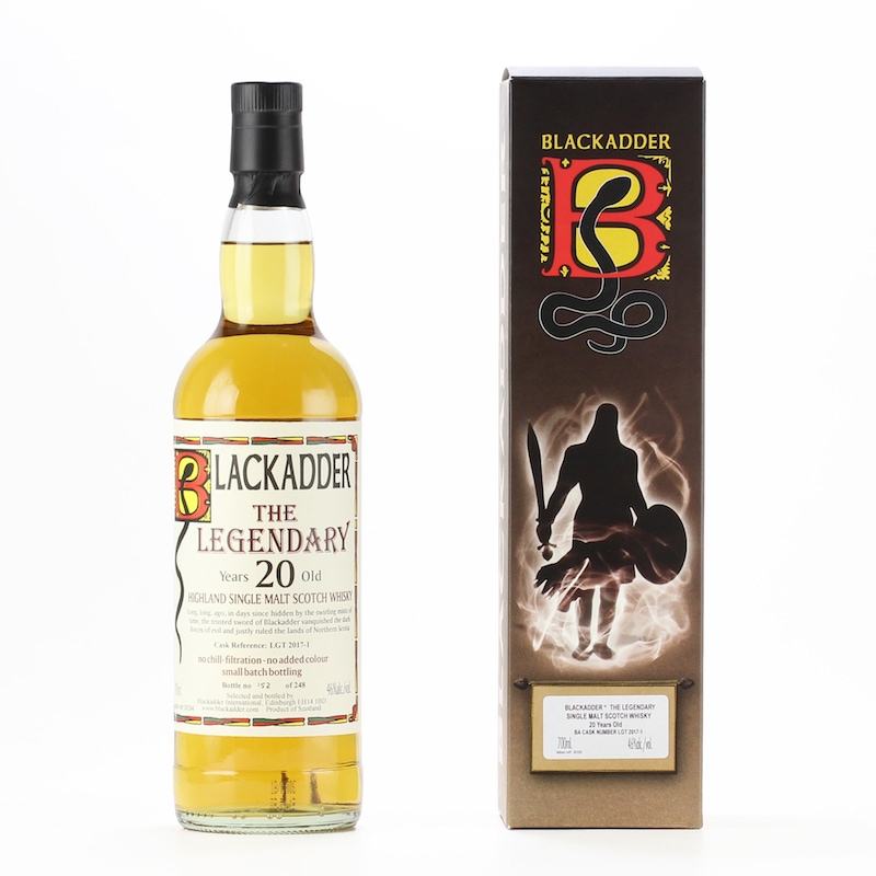 【箱傷あり】BLACKADDER LEGENDARY 20YO Cask Ref:LGT2017-1 46%