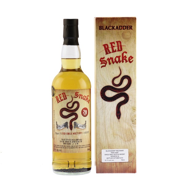 Blackadder Red Snake 700ml 59.6% ブラックアダー BLACKADDER RED SNAKE RAW CASK Cask Ref:Redneck 84 20ppm 61.1