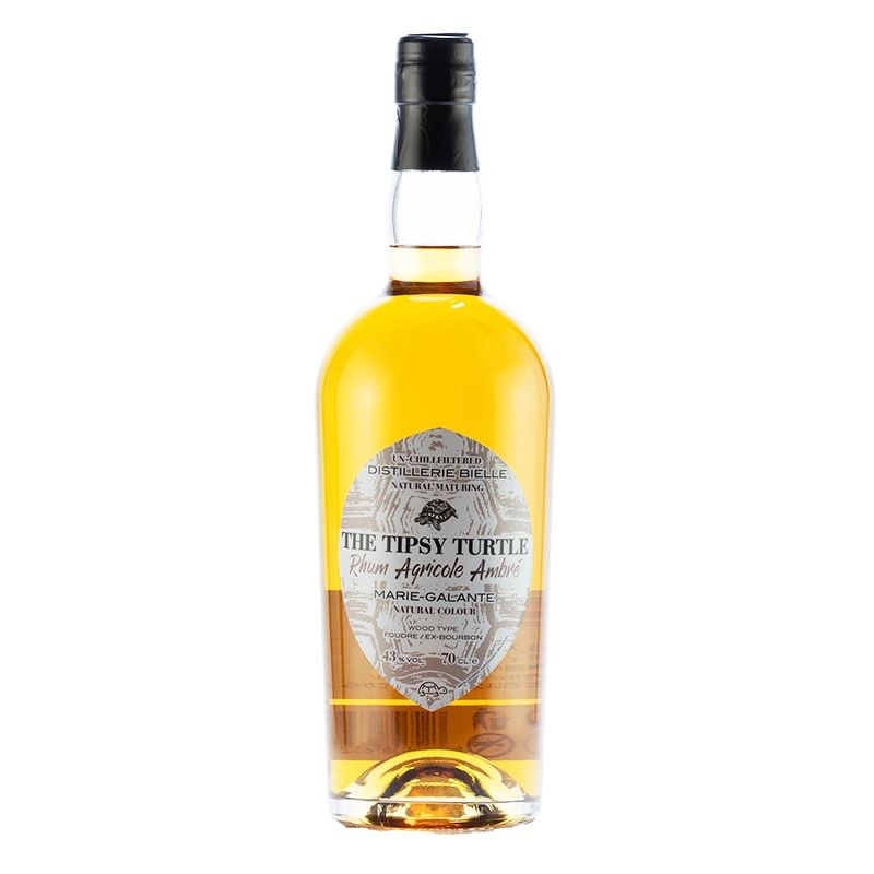 THE TIPSY TURTLE RHUM AGRICOLE AMBRE MARIE-GALANTE 43%