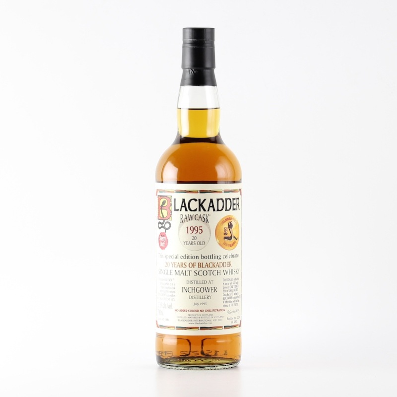 BLACKADDER STATEMENT NO.12 RAW CASK INCHGOWER 1995 20yo Cask ref:692 57.6%